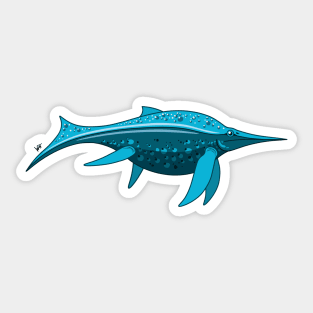 Glistenbubble Shonisaurus Sticker